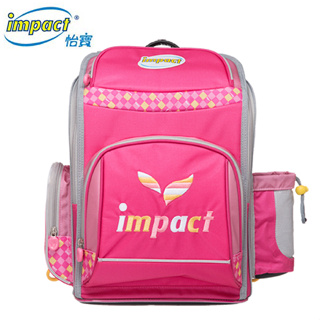 【IMPACT-怡寶】標準型舒適護脊書包-樂優生系列-粉色&藍色