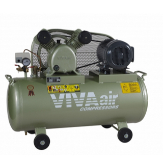 VIVA 威世牌 1HP 2HP皮帶式空壓機88L儲氣筒 110V/220V電壓(需馬達處接線路變更電壓) 台灣製造