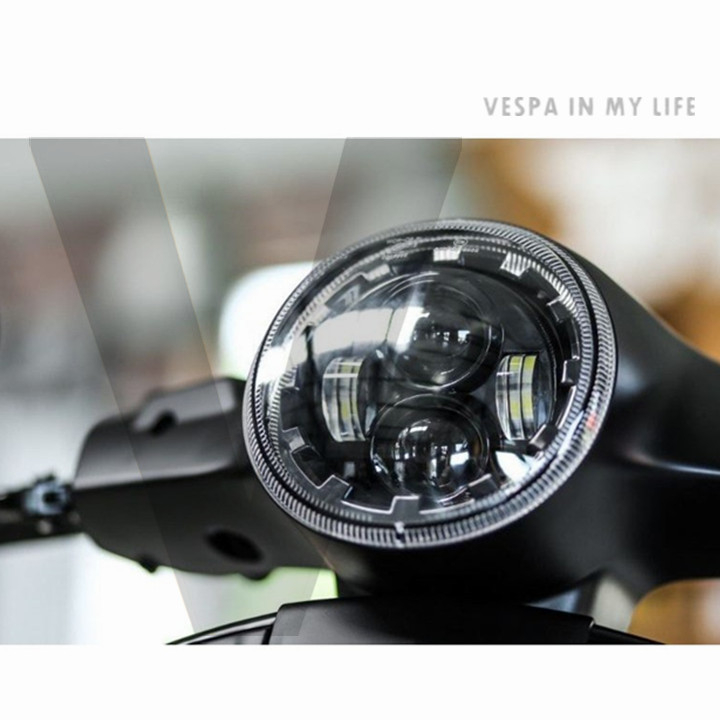 【偉士精品店】VESPA 雙魚眼LED 頭燈總成組 GTS300 大燈總 魚眼總成