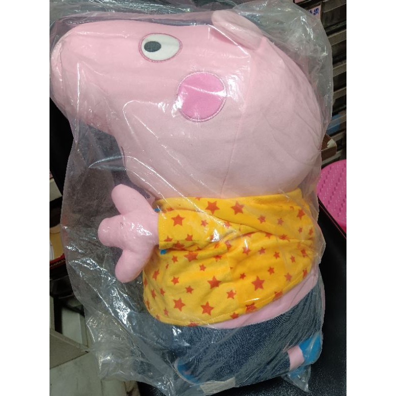 超大佩佩豬娃娃 18吋 正版授權 佩佩豬大娃娃 喬治豬 豬媽媽 豬爸爸 Peppa Pig 粉紅豬小妹