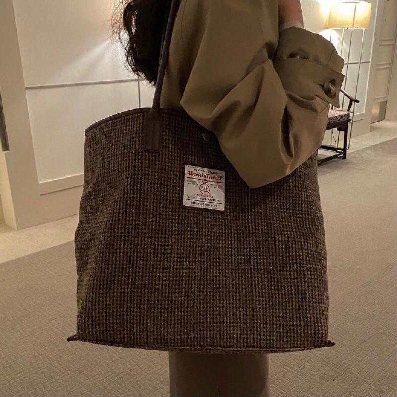 [Warion] Harris Tweed tote bag 👜