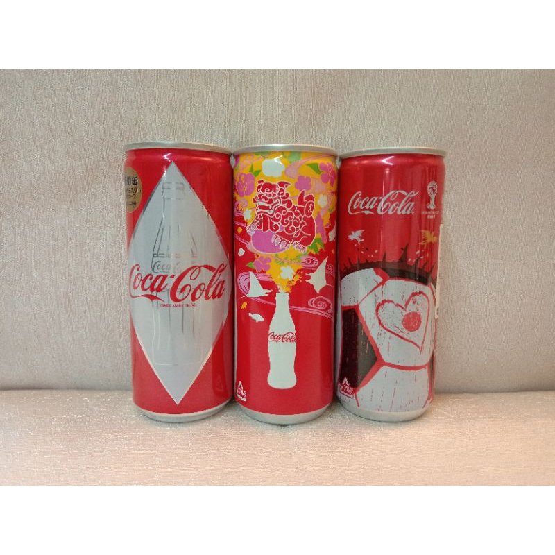 日本 可口可樂 Coca Cola 235ml 235毫升 鋁罐 頂部隱藏放水空罐