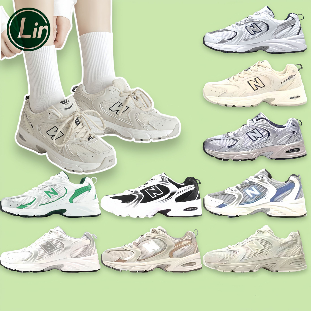 🎈LIN NB530 MR530SG 白銀 奶茶 燕麥色 網布 復古老爹鞋 男鞋 女鞋 情侶鞋 慢跑鞋 休閒鞋 運動鞋