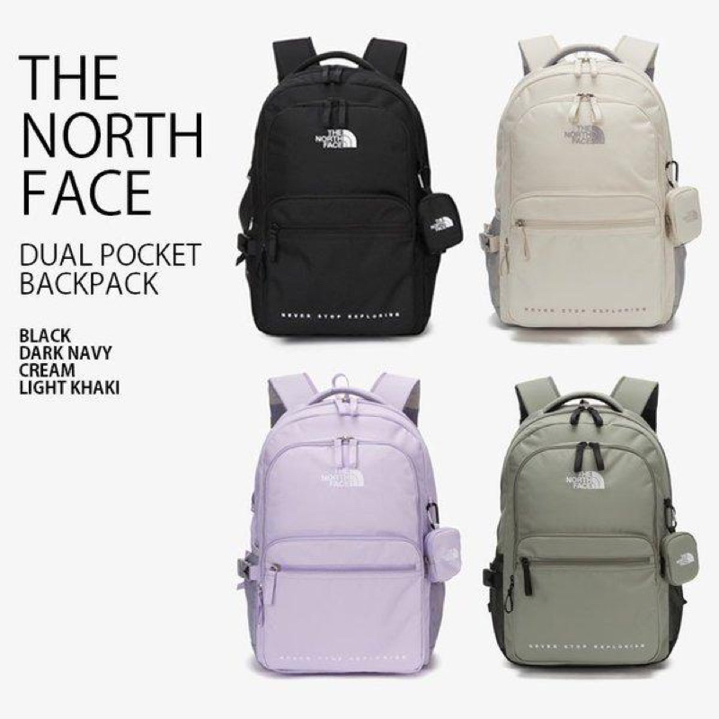 ▪️THE NORTH FACE DUAL POCKET BACKPACK ［NM2DN03M］🇰🇷後背包