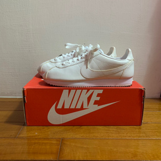 (二手鞋)(近全新) NIKE WMNS CLASSIC CORTEZ LEATHER_US9