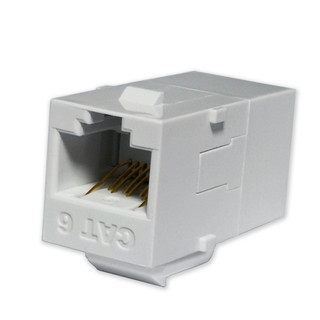 DINTEK Cat.6 RJ45 UTP 耦合器 CAT6 UTP非遮蔽 網路延長接頭 母對母接頭