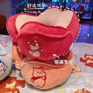 雙駝u型頭枕 便攜式情侶旅行護頸 學生午休枕