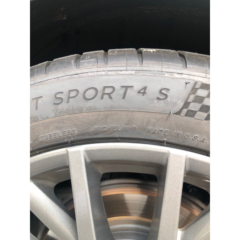 ~艾維斯~【二手品】Lexus F-sport原廠輪框＋米其林PS4S(255/45/R20)胎皮
