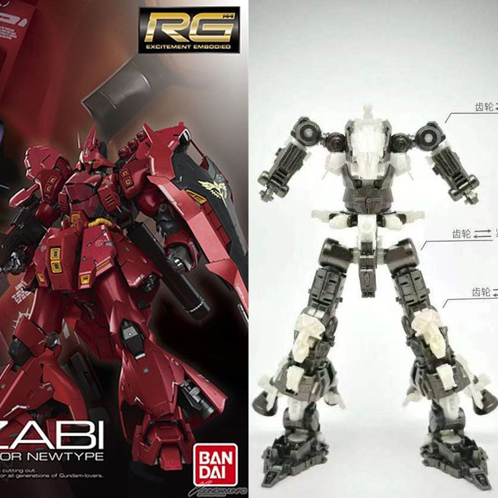 沙薩比 合金骨架 點廠 RG SAZABI 沙扎比 合金骨架改件包 升級版