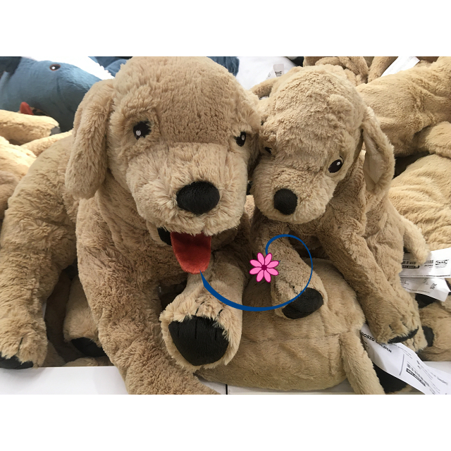 【IKEA】 GOSIG GOLDEN黃金獵犬抱枕(含枕心)-狗狗可愛逗趣-兒童天地 生活樂趣
