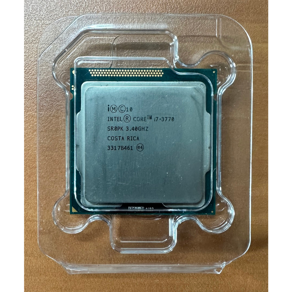 Intel I7-3770 CPU 3.90 GHz 四核心 1155 腳位 (正式版)