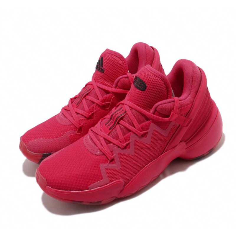 大灌體育👟 adidas 籃球鞋 D O N ISSUE 2 GCA 男鞋 愛迪達 代 紅色 FW9039