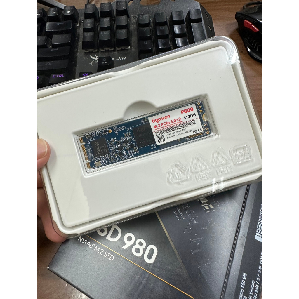 【現貨】金泰克 500GB PCIe 固態硬碟 便宜賣