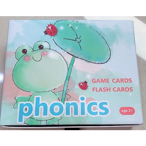 [幼兒學習]啟蒙發音 KidsRead 自然發音點讀遊戲卡 Phonics Cards