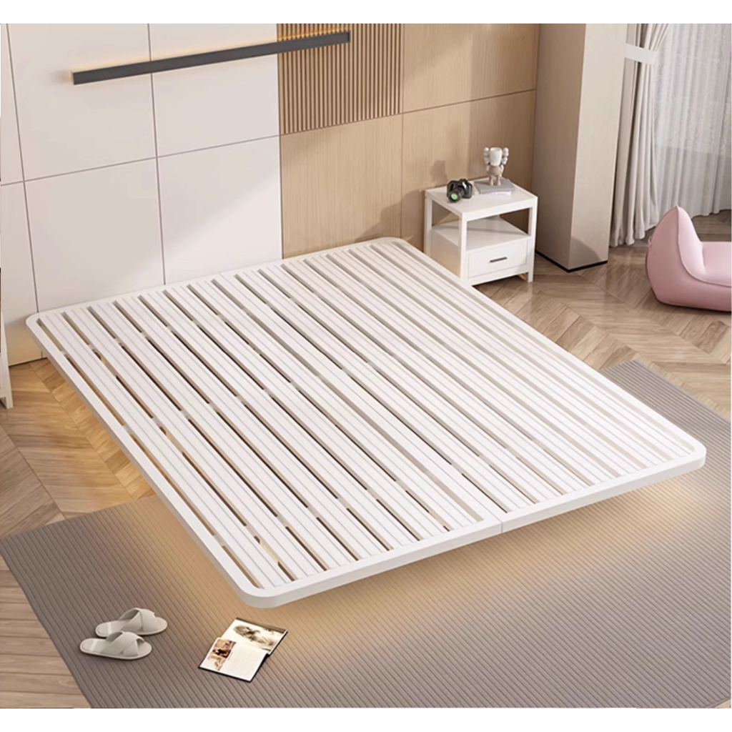 現代鐵藝懸浮床 床架 鐵床 床底 鐵架床 機艙床 雙人床 單人床