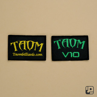TS撞球｜芬蘭 Taom Official Badge / Patch 臂章 貼標