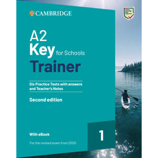 [華泰~書本熊]劍橋英檢解題訓練本 A2 Key for Schools (KET) Trainer 9781009211512<書本熊書屋>