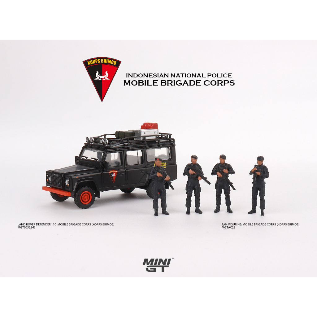 【工匠模型】MINI GT 1/64 印尼限定 Land Rover Defender 110 路虎 #522