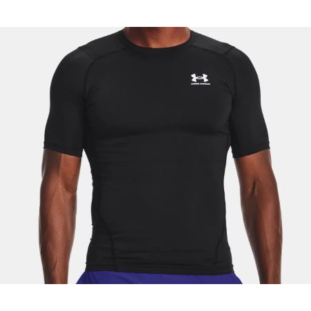 【一軍棒球專賣店】UA 圓領短緊身衣 黑1361518-001(1280)