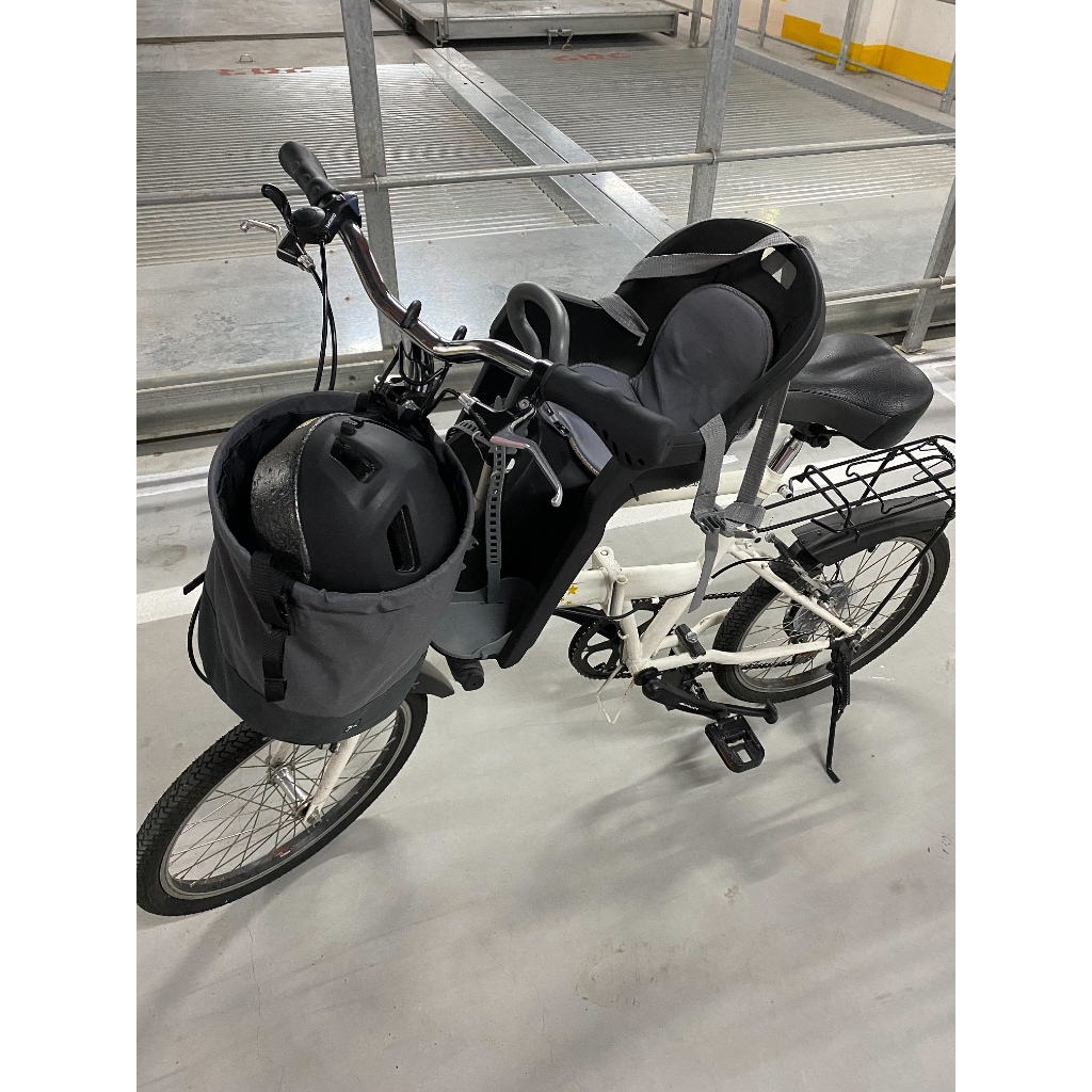 瑞峰快拆親子架+歐盟認證EN14344安全座椅  自行車兒童安全座椅(附厚坐墊)