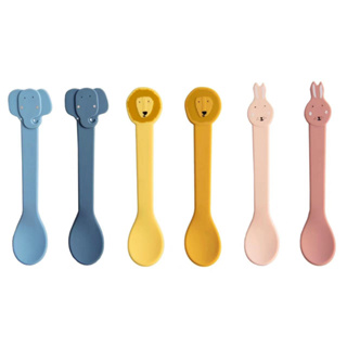 rixie 比利時 動物造型矽膠湯匙2入組 (多款可選) 兒童餐具
