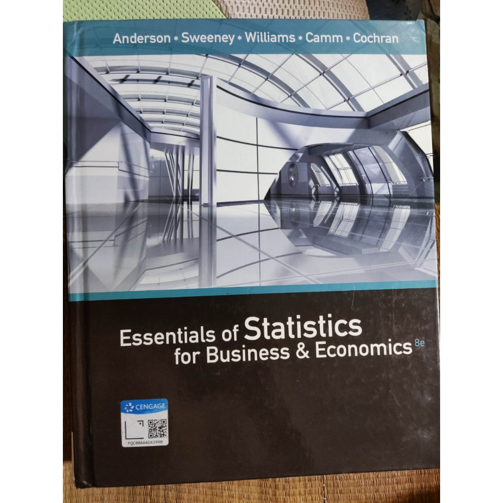 Essentials of Statistics for Business and Economics 8/e AE