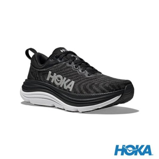 【三鉄共購】【HOKA】(女)Gaviota 5 WIDE 路跑鞋-黑/白