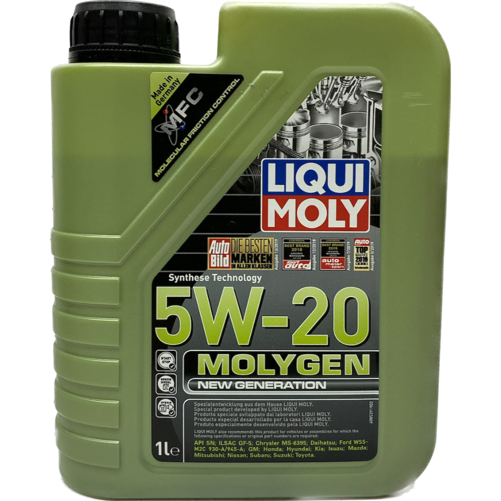 LIQUI MOLY 5W-20 5W20 MOLYGEN 液態鉬 機油 LM 8539【伊昇】