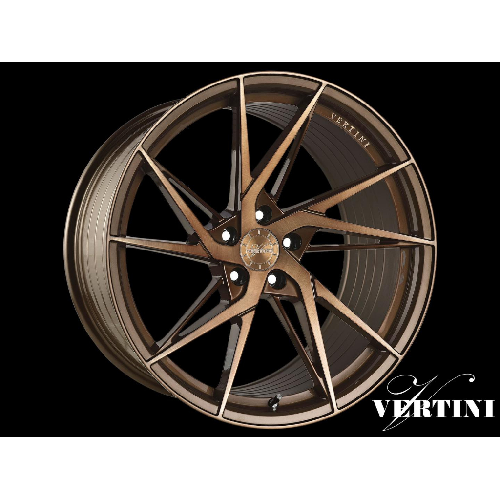 SUGO汽車精品 VERTINI RFS1.9 18吋 髮線古銅金 台灣製旋壓輕量化鋁圈(一套價)