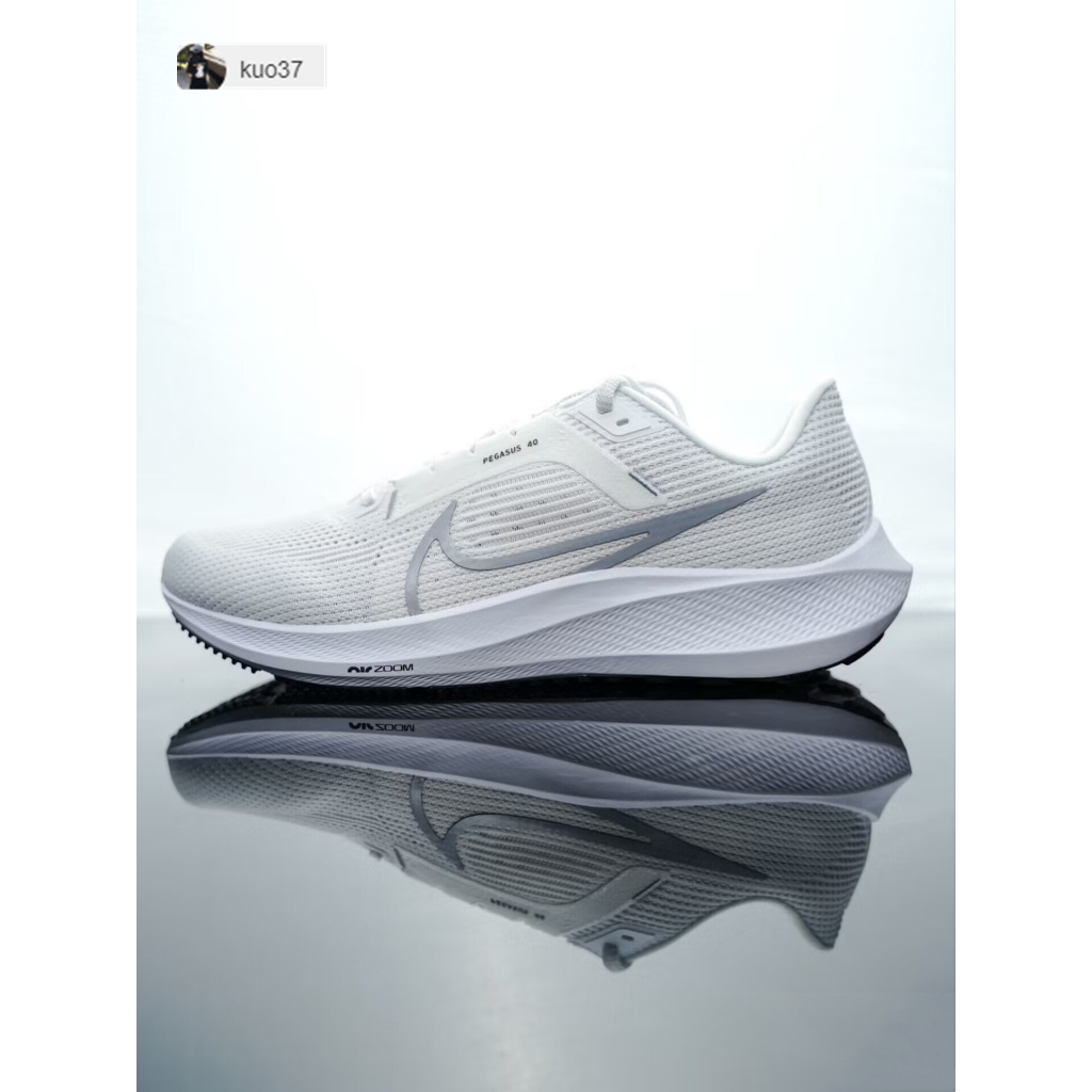 Nike Air Zoom Pegasus 40飛馬 40 飛馬跑鞋 耐磨透氣 跑步鞋 運動鞋 白色DV3853-102