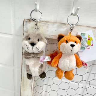 【現貨🌷】NICI 狐狸 鑰匙圈 玩偶 吊飾 森林動物 日本進口 水獺 療癒 交換禮物