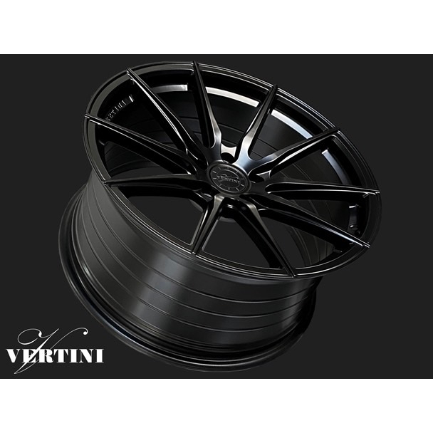 可議價 全新鋁圈VERTINI RF1.1 RFS1.1 20吋旋鍛 平光黑 5孔112 5孔114.3 108 120