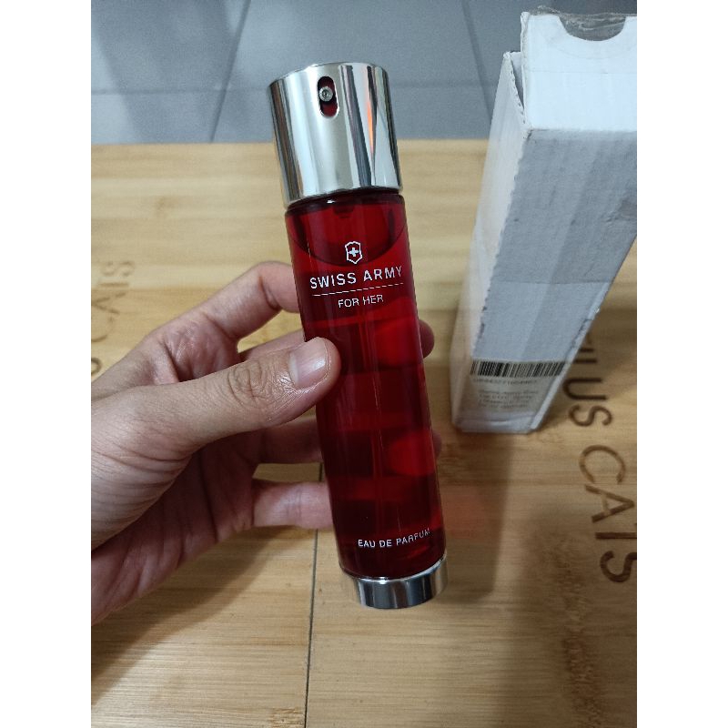 SWISS ARMY FOR HER 瑞士陸軍經典女性淡香水 50ML Tester