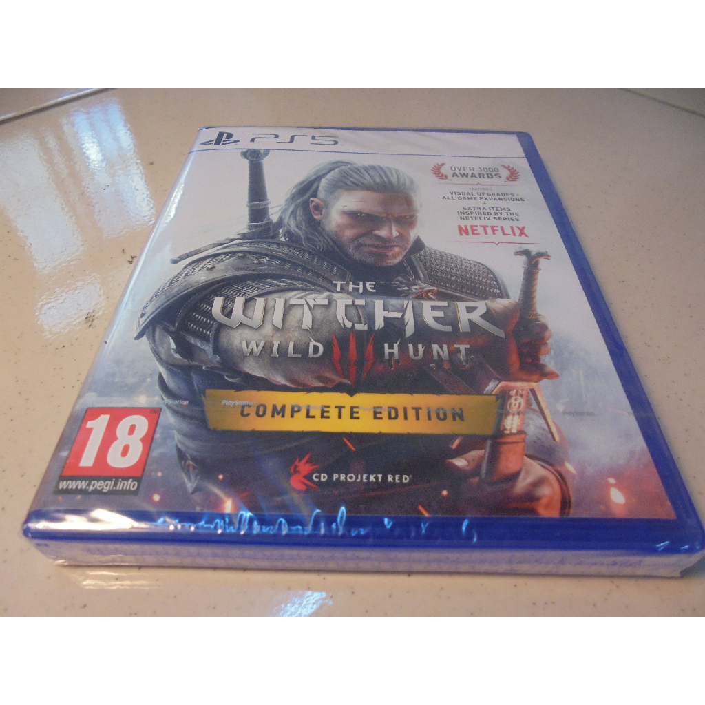 PS5 巫師3 The Witcher 3 全新未拆 中文版 直購價600元 桃園《蝦米小鋪》