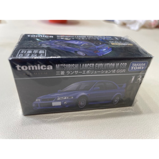 （全新未拆 13 PERMIUM 三菱Lancer Evolution 6 GSR 一般色 黑盒 TOMICA多美小汽車