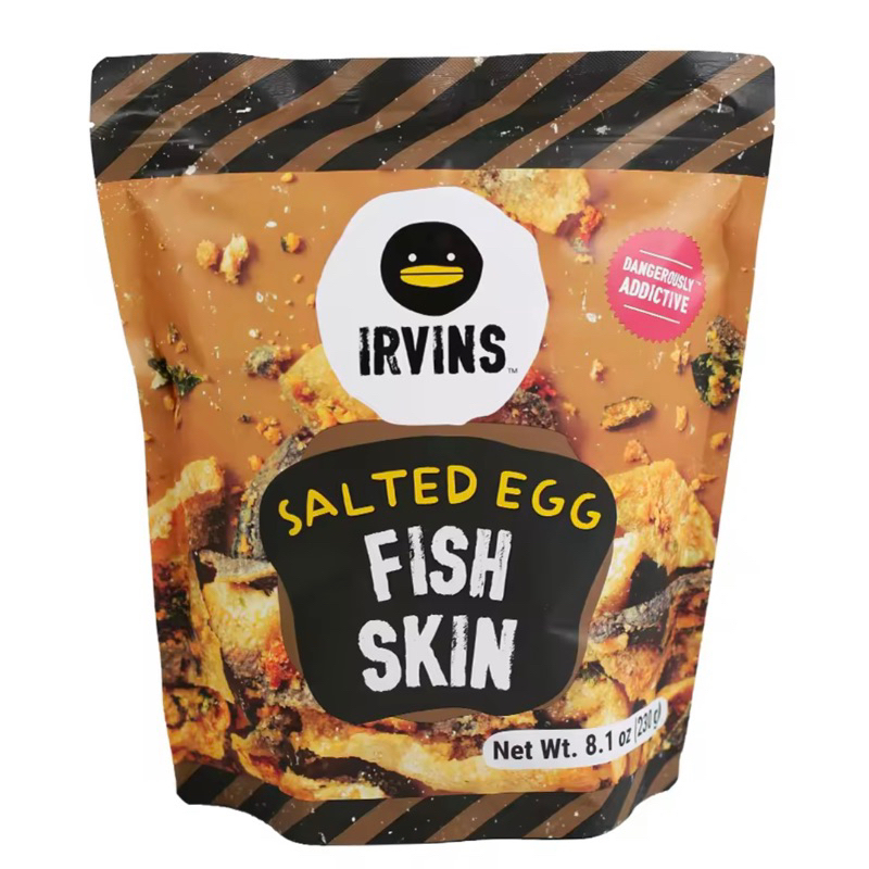 🇸🇬新加坡 IRVINS 歐文斯 🐟鹹蛋魚片/鹹蛋魚皮/鹹蛋黃魚皮「大包裝」210公克