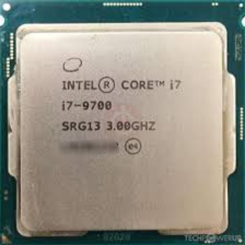 intel i7-9700 cpu
