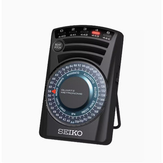 （影片觀看）電子 節拍器 seiko日本精工鋼琴專用吉他古箏練習通用小節奏器SQ60