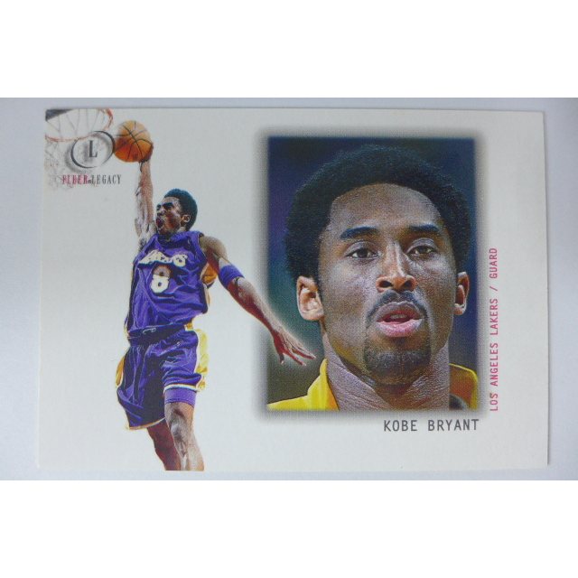 ~Kobe Bryant/柯比·布萊恩~名人堂/小飛俠/黑曼巴 2001年FLEER LEGACY.NBA籃球卡