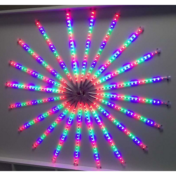 【雅典娜燈飾】高品質 高亮 LED 同步變色(跑馬) 流星燈 10支1套 RGB(紅綠藍) /流星燈管/流星雨/裝飾燈