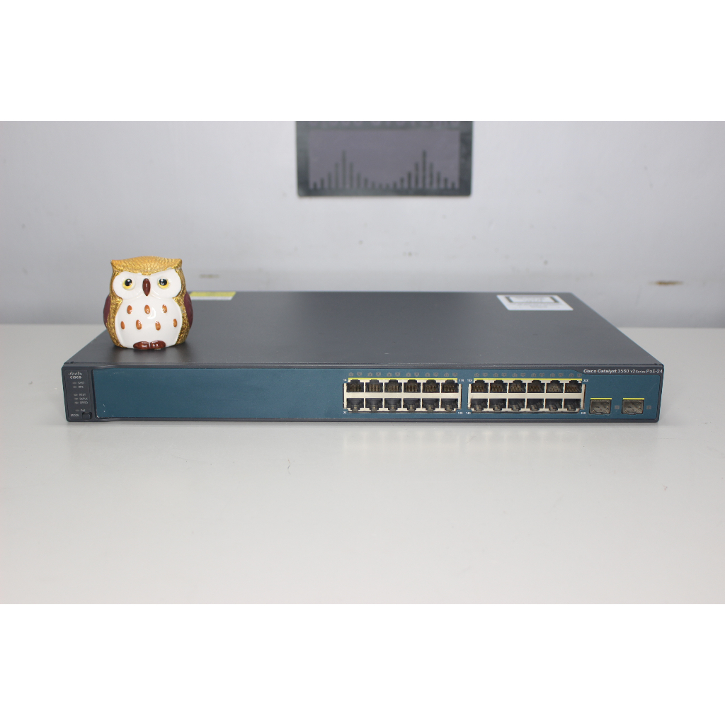 Cisco WS-C3560V2-24PS-S 24 Port PoE Managed Switch