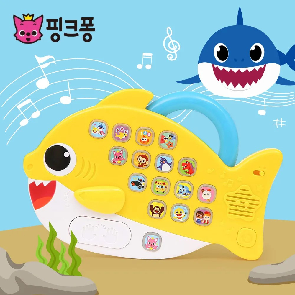 韓國 Pinkfong 鯊魚家族 鯊魚寶寶  Baby Shark 唱歌機