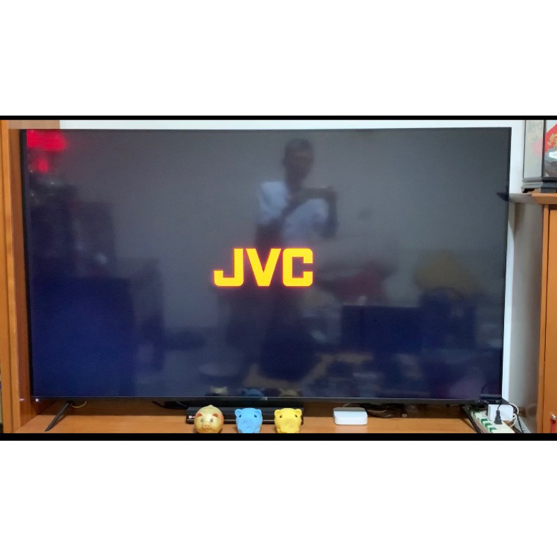 JVC T65 65吋4K數位電視.內含數位電視盒. 有聲音.無影像.已故障.當零件機賣.限台南市永康區自取