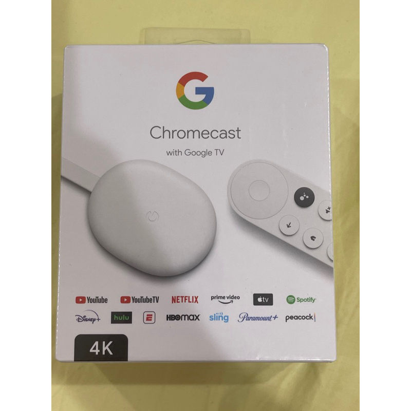 Google Chromecast 4K 全新正貨
