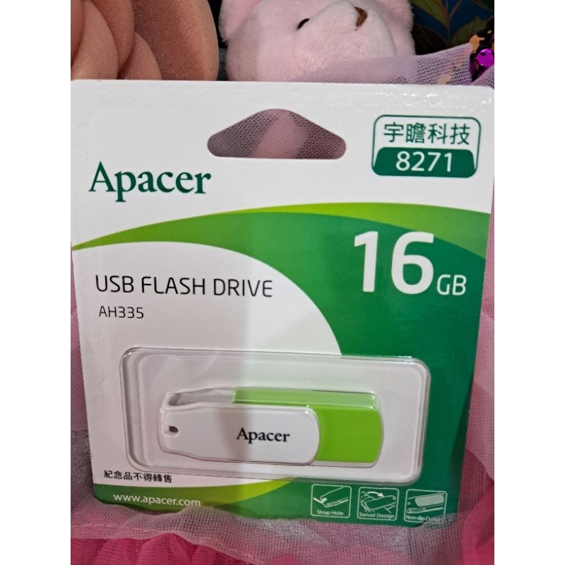 Apacer 宇瞻 16GB   2.0 隨身碟 隨身碟(綠)