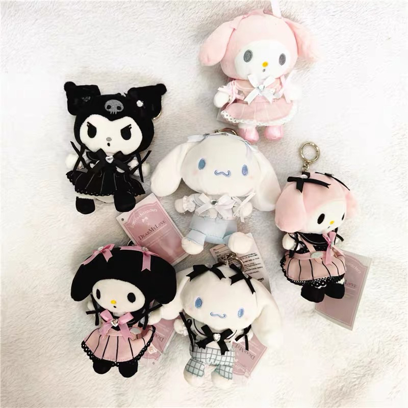 【沁的娃娃屋】❤️現貨秒出❤️三麗鷗地雷系娃娃吊飾 擺飾 大耳狗 美樂蒂 庫洛米 情侶吊飾 生日禮物