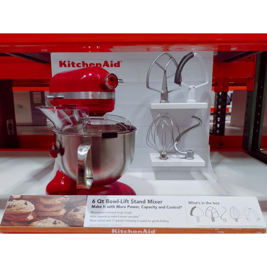 💥 新賣場特價優惠💥 全新品最新款 KitchenAid 6QT 升降式專業攪拌機 Pro (11段變速馬達)