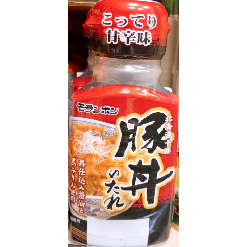 【亞菈小舖】日本零食 Moranbong 豬肉丼用醬汁 180g【優】