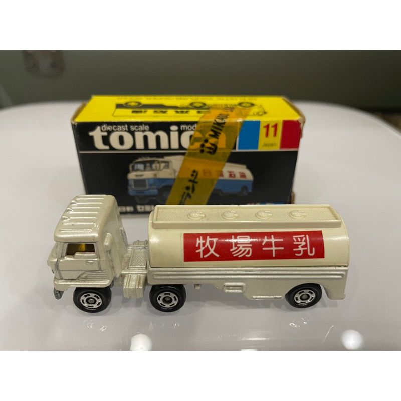 Tomica NO.11 日製 日本製 黑盒 牧場牛乳 超級禮物