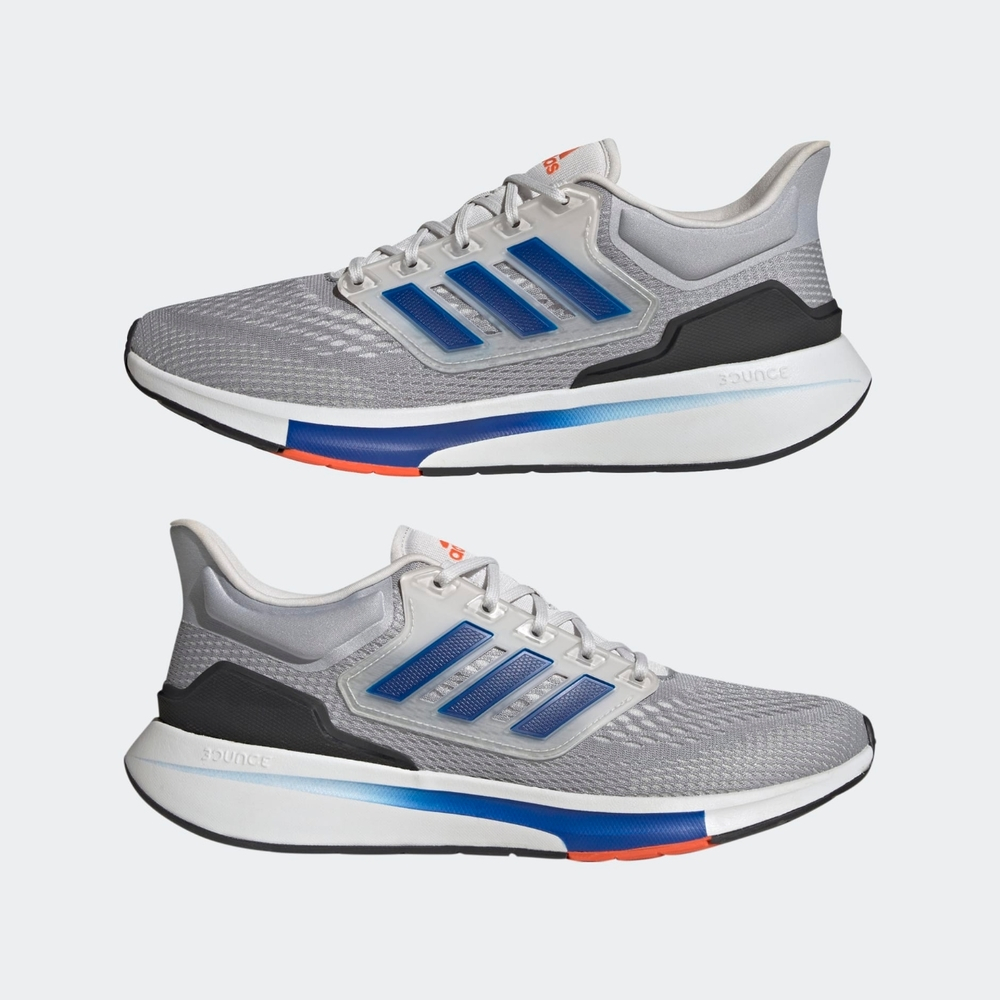 adidas 慢跑鞋 男鞋 運動鞋 緩震 EQ21 RUN 灰 GY2195